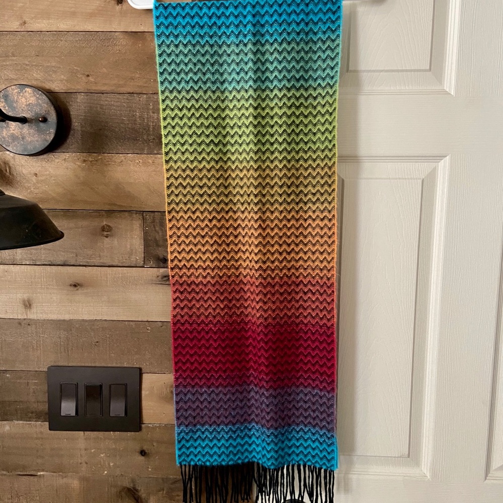 100% cashmere scarf Made in Scotland
